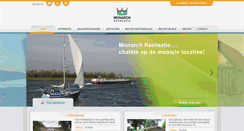 Desktop Screenshot of monarchrecreatie.nl