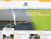 Tablet Screenshot of monarchrecreatie.nl